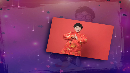 摄图网—时尚炫酷的家庭纪念相册展示视频