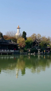 实拍5A级景区扬州瘦西湖视频合集风景名胜视频