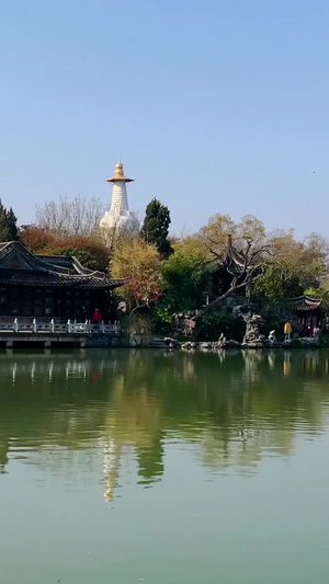 实拍5A级景区扬州瘦西湖视频合集风景名胜87秒视频