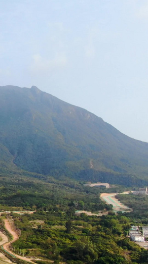 航拍深圳大鹏新区4A景区七娘山旅游度假28秒视频