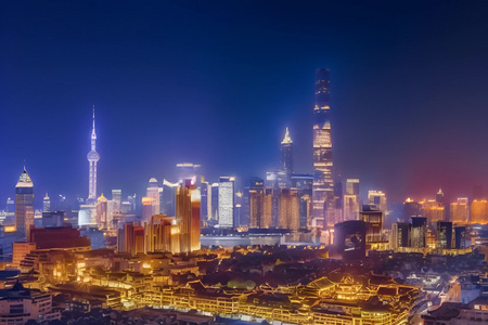 上海夜景视频