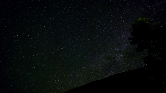 北极光的梦幻星空4k星空视频