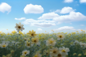 阳光下的花田7秒视频