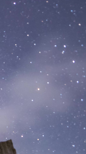 夜景6k拍摄星空银河素材银河轨道7秒视频