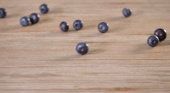 新鲜蓝莓120帧升格视频视频