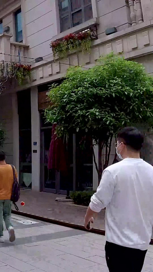 解封的武汉汉街商圈大范围延时视频楚河汉街11秒视频