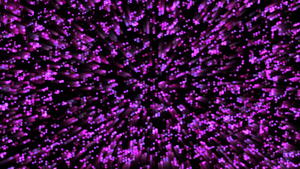 紫外线光辉粒子图案波形振动加速移动可视化波技术数字11秒视频