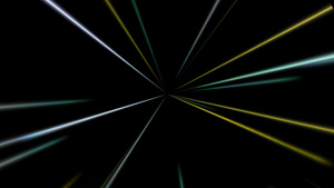 彩色动态透明背景速度线视频元素30秒视频
