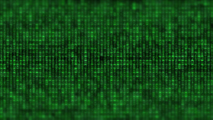 绿色矩阵数据14秒视频