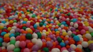 色彩多彩的糖果16秒视频
