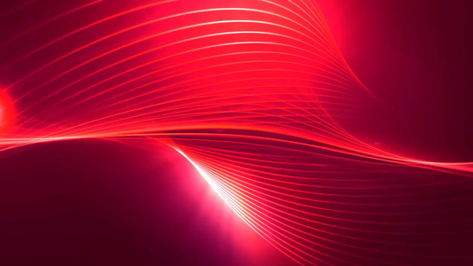 红色梦幻粒子动态背景素材视频