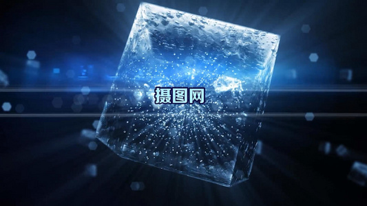 水晶立方体商务宣传展示视频PRcc2015模板视频