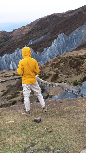 在甘孜藏族自治州墨石公园航拍得摄影师甘孜美景14秒视频