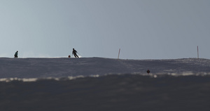 清晨滑雪28秒视频