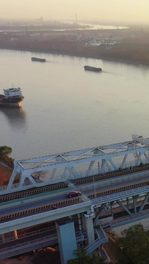 上海松浦大桥上海地标60秒视频