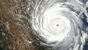 飓风卫星视图14秒视频