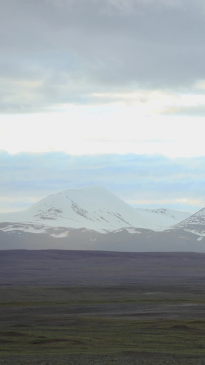 可可西里昆仑山脉雪山玉珠峰延时视频大自然20秒视频