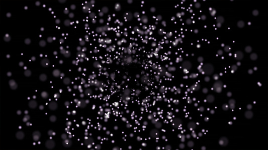 粒子小球动画元素带透明通道视频