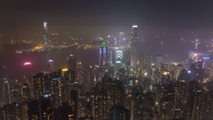 香港夜景10秒视频