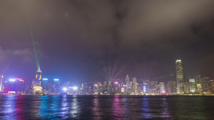 香港夜景10秒视频