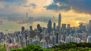 香港山景16秒视频