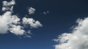 天空晴空美丽的云朵16秒视频