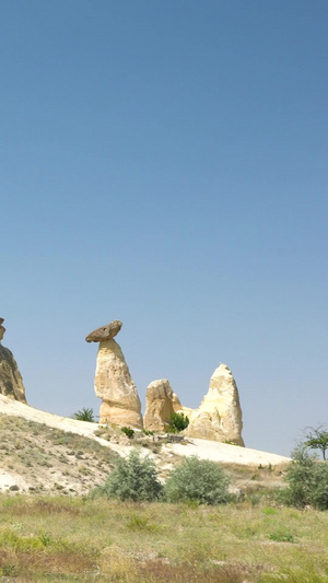 土耳其卡帕多奇亚蘑菇石外星奇观实拍合集旅游景点36秒视频