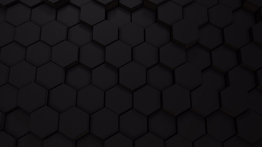 黑色未来棱镜六边形蜂梳六简约背景下的运动设计和技术视频
