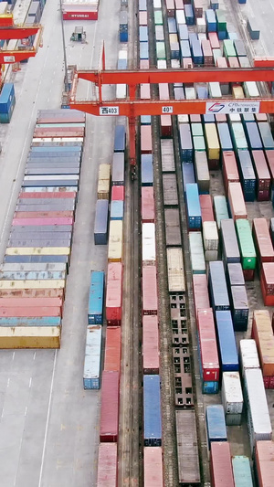 西安内陆港物流运输26秒视频