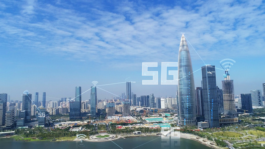 5G科技城市视频