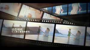 电影胶带幻灯片模板AECC201534秒视频