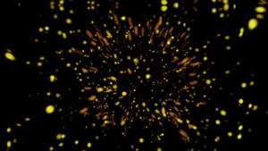 4K粒子爆炸冲击波动画合成5秒视频