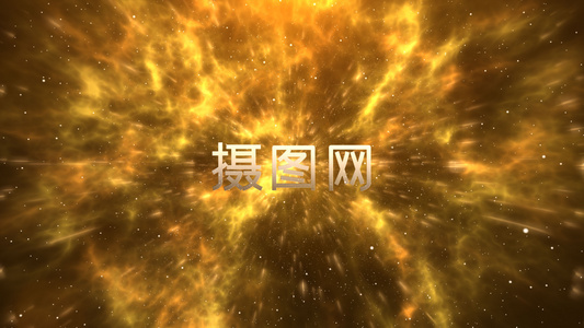 宇宙穿梭爆炸LOGO演绎视频