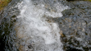 4K自然水资源流水31秒视频