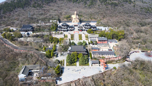 5A风景区茅山元符万宁宫全景4K90秒视频