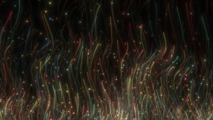 炫彩点光粒子光条上升生长动画15秒视频
