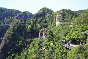 浙江台州神仙居风景区32秒视频