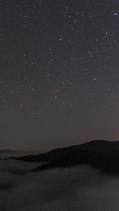 延时星空日月星辰视频