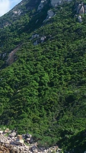 深圳杨梅坑鹿嘴山庄景区航拍自然风光18秒视频