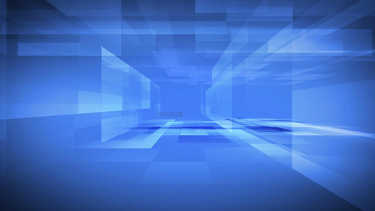 蓝色科技感视频背景元素视频