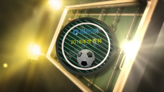 足球运动会赛事片头AECC2015模板视频