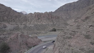 新疆之旅自驾公路航拍log模式19秒视频