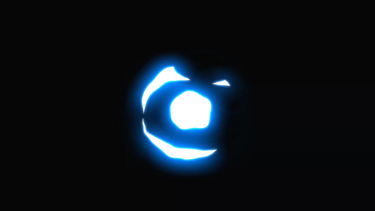 无限循环mg闪电电球动画动态视频素材视频