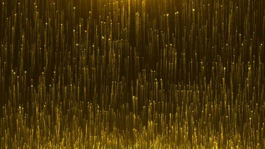 金色大气粒子特效视频素材视频