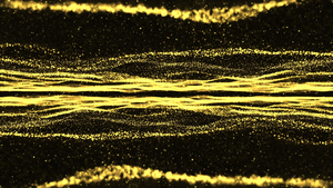 透明通道金色粒子视频素材60秒视频