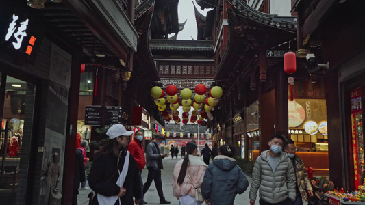 上海豫园城隍庙视频
