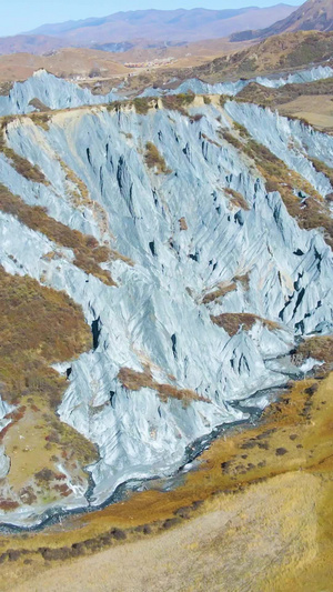 火山地貌甘孜州墨石公园航拍视频地址公园168秒视频