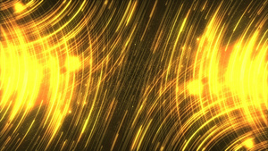 金色粒子光线视频素材15秒视频