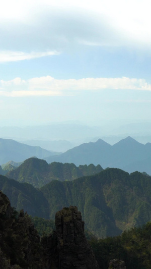 5A风景区神农架林区神农顶精华延时合集神农谷32秒视频