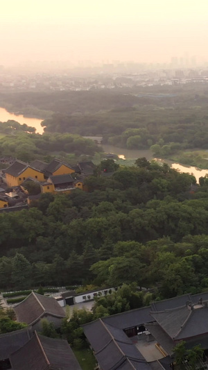 航拍扬州大明寺栖灵塔87秒视频